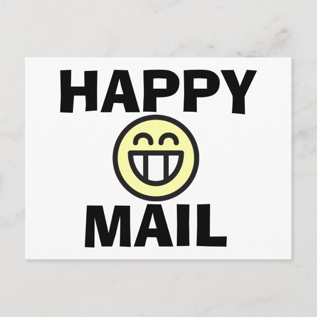 HAPPY MAIL SMILE Postcards (Front)