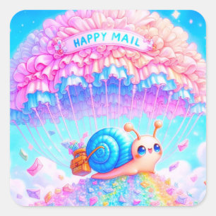 Happy Mail Snail Mail Stickers