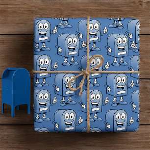 Happy Mailbox Wrapping Paper