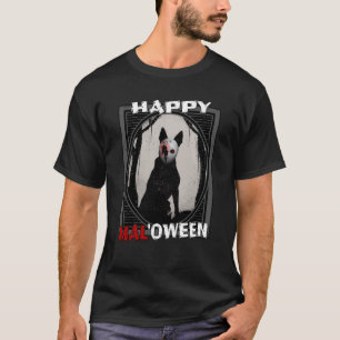 Happy Maloween Belgian Malinois Halloween Gift T-Shirt