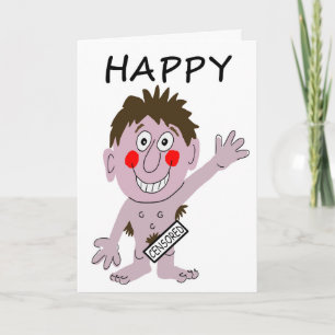 Happy Man Birthday Card