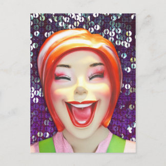 Happy Mannequin 8 Pk. Postcards