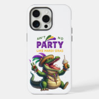 Happy Mardi Gras Alligator