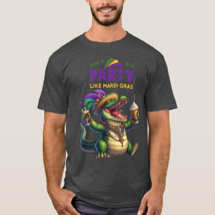 Happy Mardi Gras Alligator T-Shirt