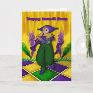 Happy Mardi Gras Card