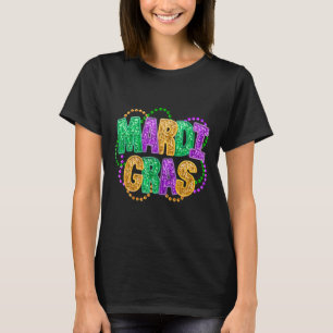 Happy Mardi Gras Fat Tuesday Carnival Festival Par T-Shirt