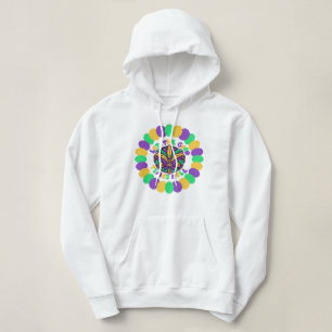 Happy Mardi Gras fleur-de-lis Hoodie
