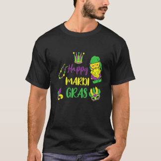 Happy Mardi Gras Parade Shrove Tuesday Party Costu T-Shirt