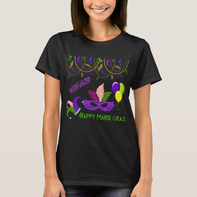 HAPPY MARDI GRAS T-Shirt (Front)