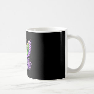 Happy Mardi Gras Unicorn Mask New Orleans Girls Coffee Mug