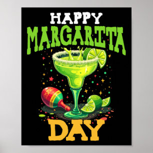 Happy Margarita Day Cinco De Mayo Poster