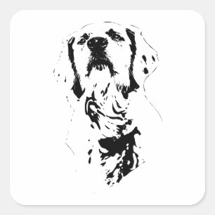 Happy Mark, Light Spirit Square Sticker
