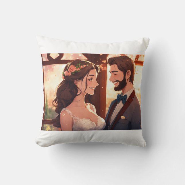 Happy Married Couples Cushion (Front)