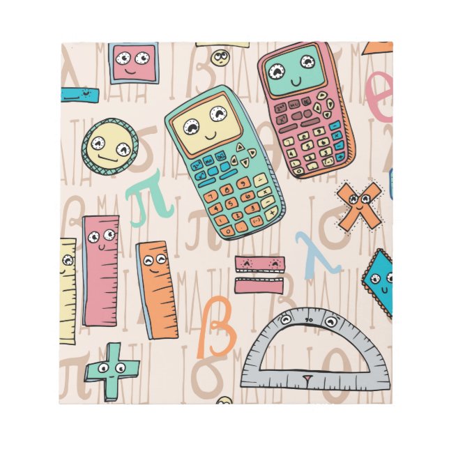 Happy Math Notepad (Front)