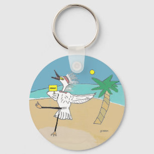 Happy Maui Visitor Key Ring