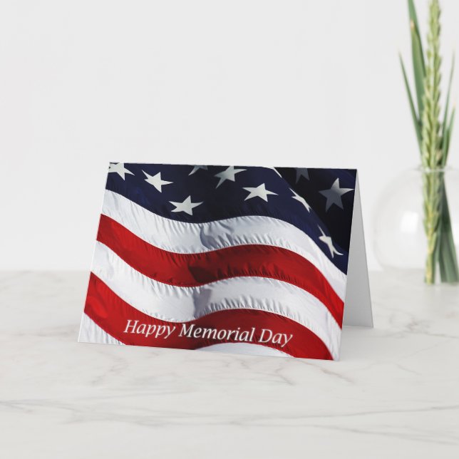 Happy Memorial Day Card (Front)