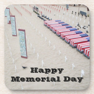 HAPPY MEMORIAL DAY COASTER