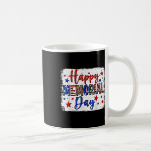 Happy Memorial Day Patriotic American Flag 4th Of Coffee Mug