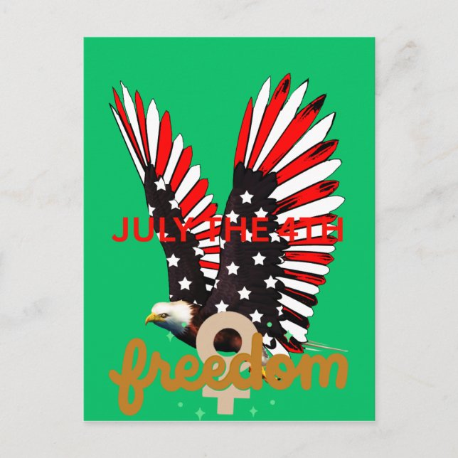 HAPPY MEMORIAL DAY POSTCARD (Front)