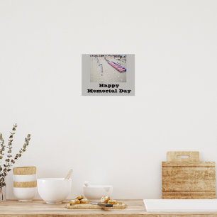 HAPPY MEMORIAL DAY POSTER