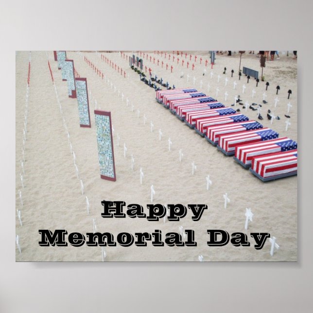 HAPPY MEMORIAL DAY  POSTER (Front)