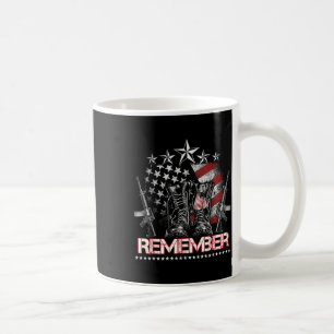 Happy Memorial Day Shirt Flag Military Boots Dog Coffee Mug