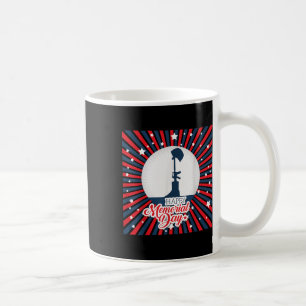 Happy Memorial Day Usa Patriotic Flag Men Women Coffee Mug