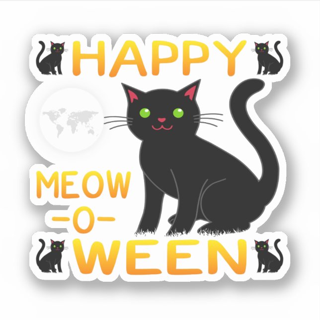 Happy Meow-O-Ween (Front)