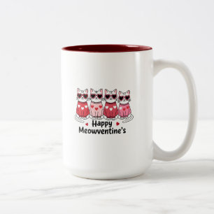Happy Meowentine Mug