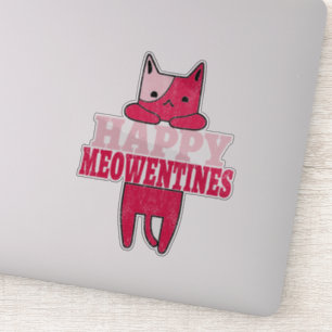 Happy Meowentines Funny valentine gift for cat