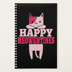 Happy Meowentines Valentine's day gifts for her Planner