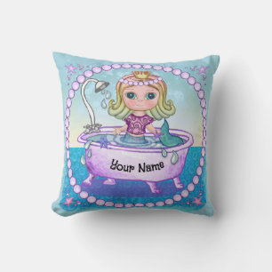 Happy Mermaid Bath pillow