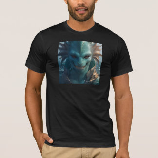 Happy Merman by Juan Cabana T-Shirt