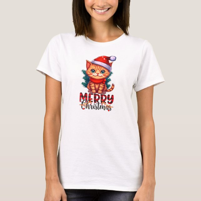 Happy Merry Christmas T-Shirt (Front)