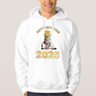 Happy Mew Year 2025 Hoodie