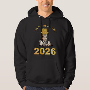 Happy Mew Year 2026 Hoodie