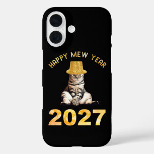 Happy Mew Year 2027 iPhone 16 Case