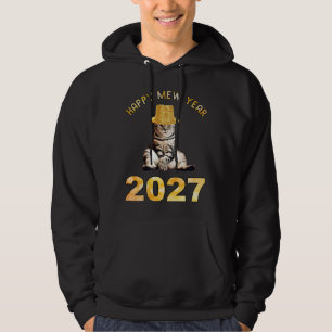 Happy Mew Year 2027 Hoodie