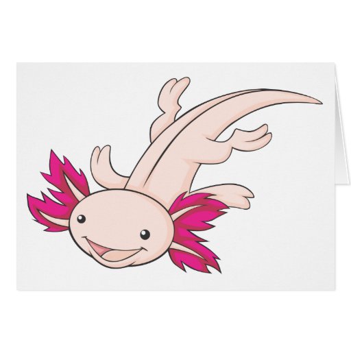 Image of Happy Mexican Axolotl