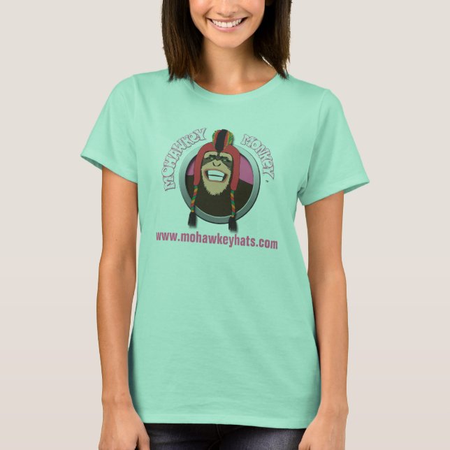 Happy Mohawkey Monkey shirt (Front)