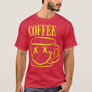 Happy Monday Grunge Coffee T-Shirt