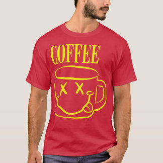 Happy Monday Grunge Coffee T-Shirt