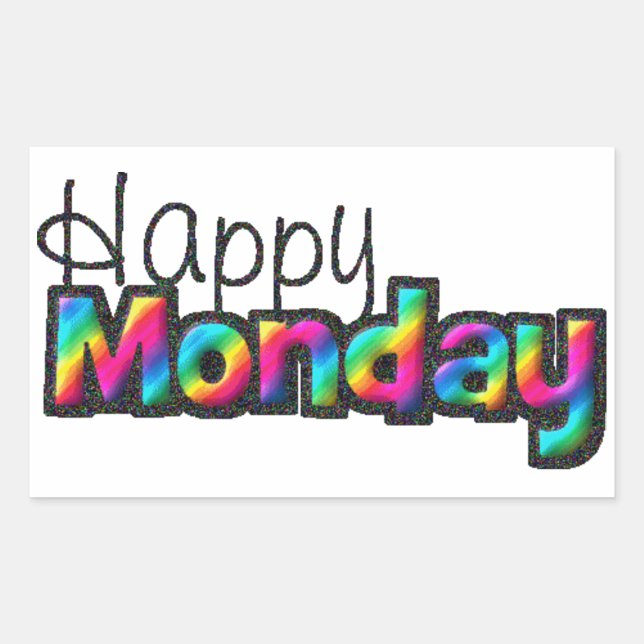 Happy Monday Sticker (Front)