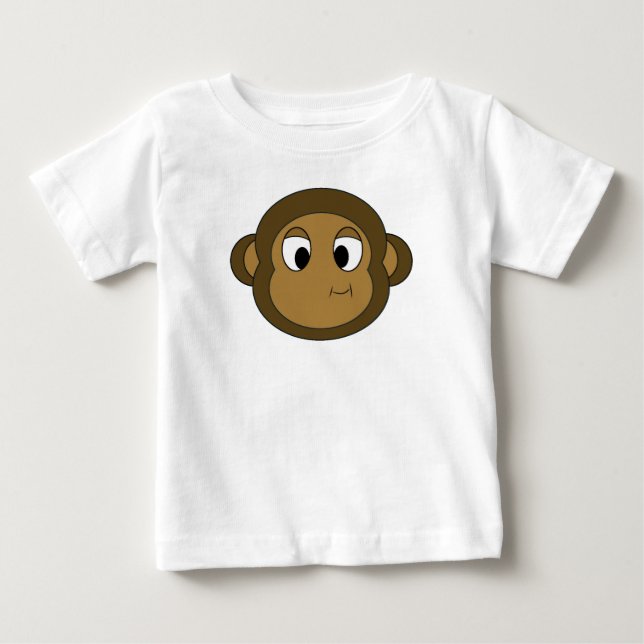 Happy Monkey Baby T-Shirt (Front)