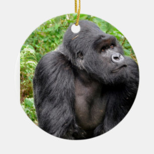 Happy Monkey Ceramic Tree Decoration