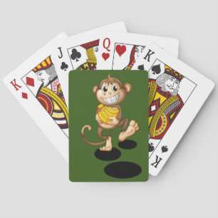 happy monkey Classic Playing Cards