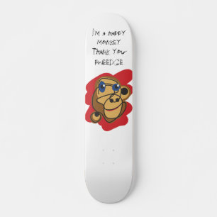 Happy Monkey Deck Skateboard