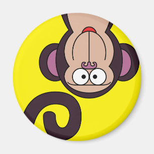 HAPPY MONKEY MAGNET