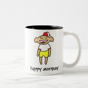 Happy Monkey Mug