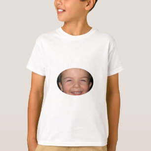 Happy Monkey Oval T-Shirt